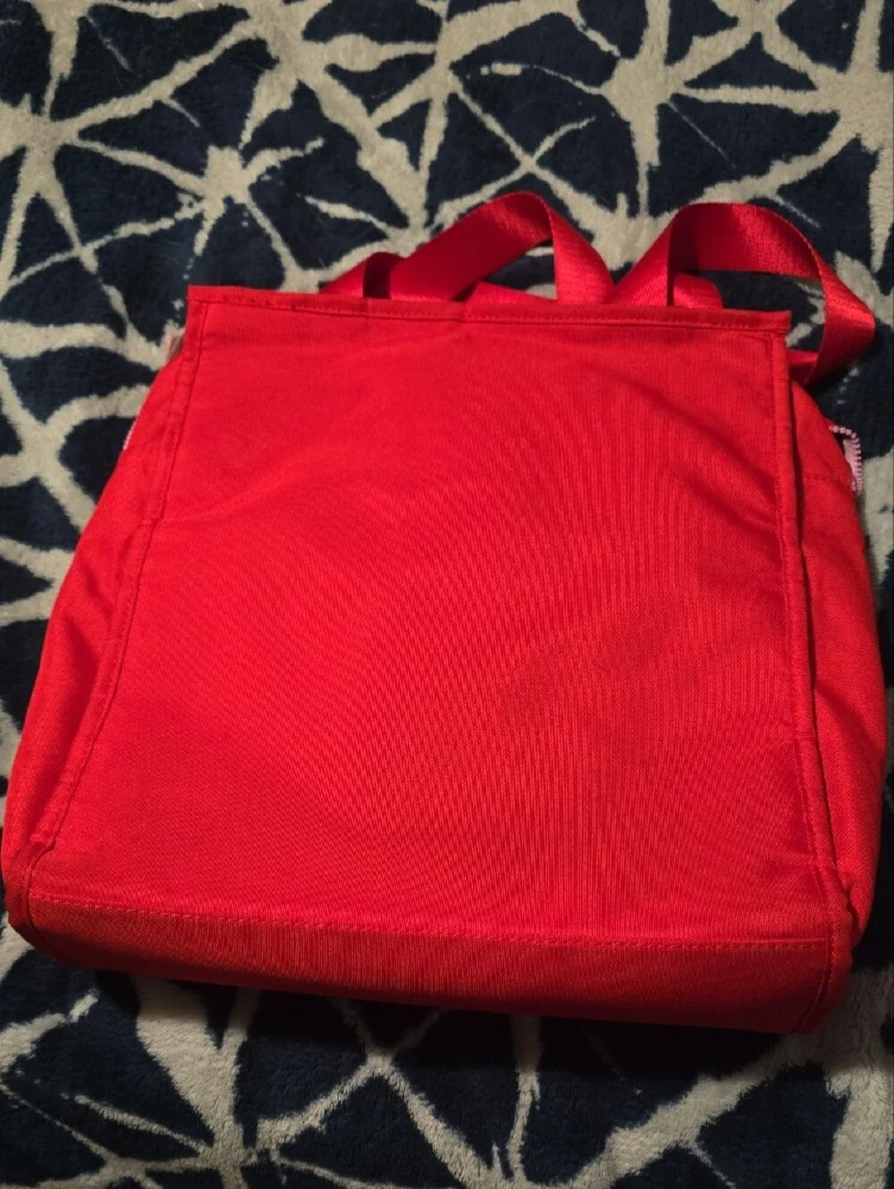 Lego Red Canvas Multi-Pocket Tote Backpack